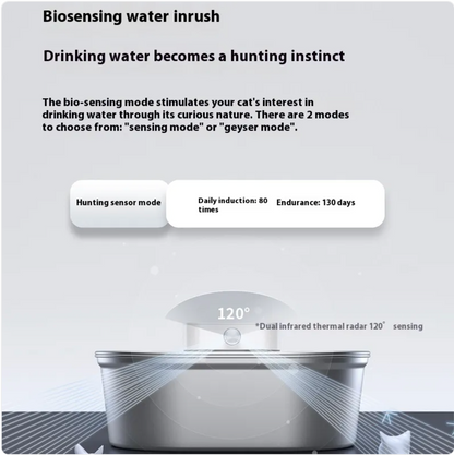 Uha Stainless Steel Automatic Pet Water Dispenser